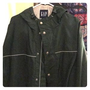 Oversized rain jacket